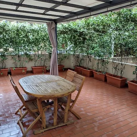 Casa Del Teatro Con Splendida Terrazza Di Fronte Al Teatro Rossini 公寓 *